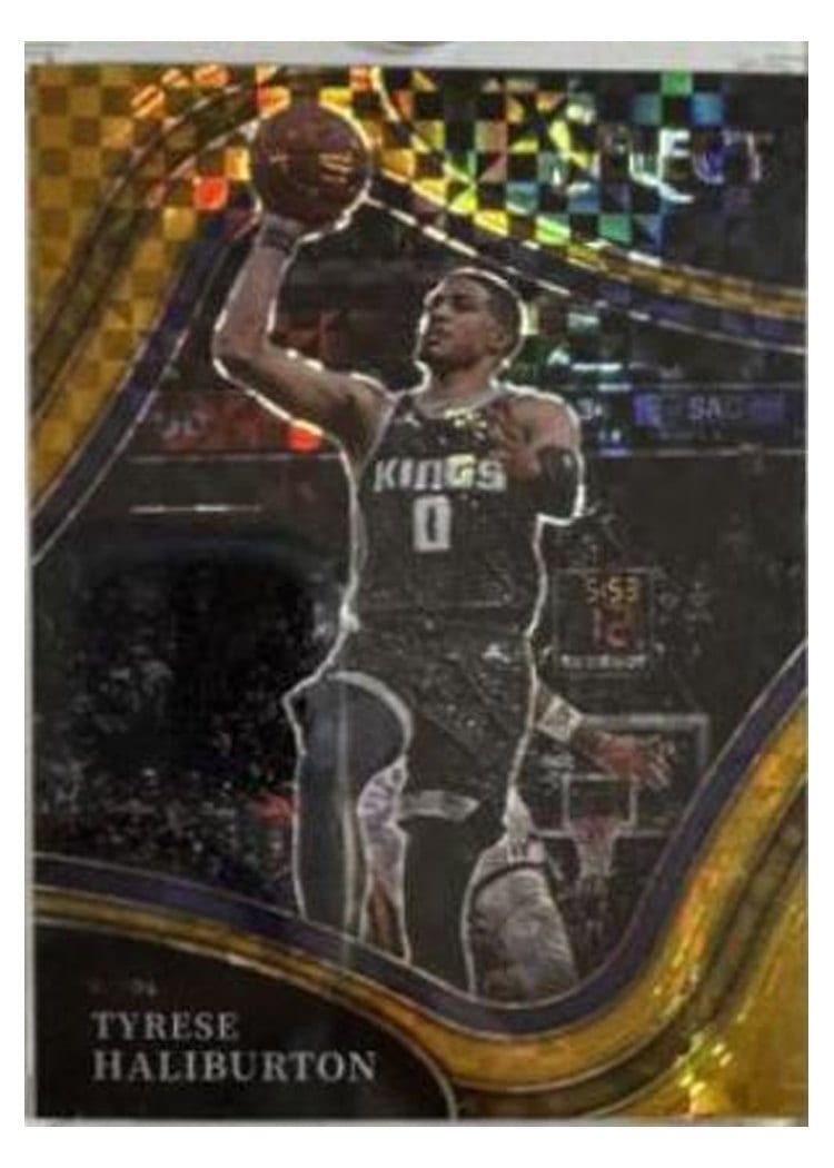 2021-22 Panini Select Base Set Tyrese Haliburton #235 card
