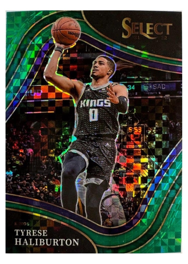 2021-22 Panini Select Base Set Tyrese Haliburton #235 card