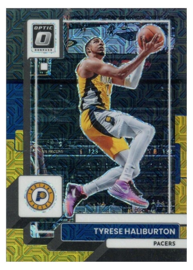 2022-23 Donruss Optic Base Set Tyrese Haliburton #99 card