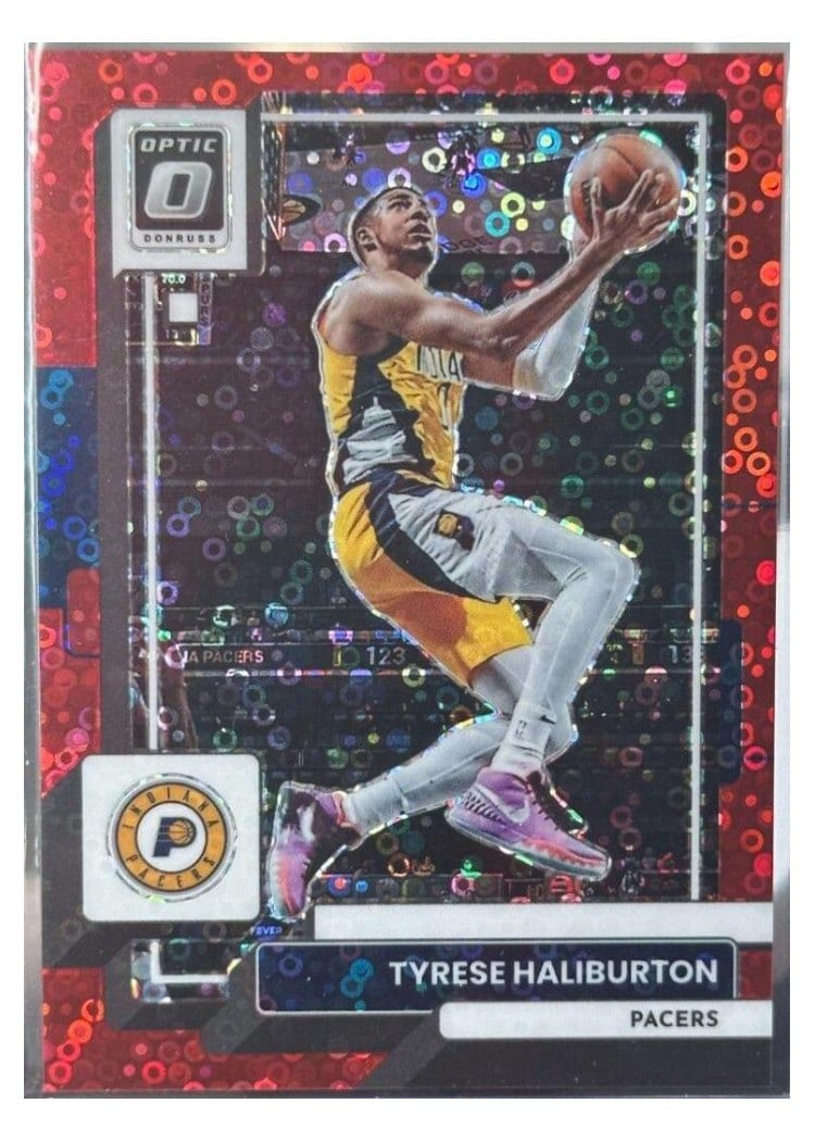 2022-23 Donruss Optic Base Set Tyrese Haliburton #99 card