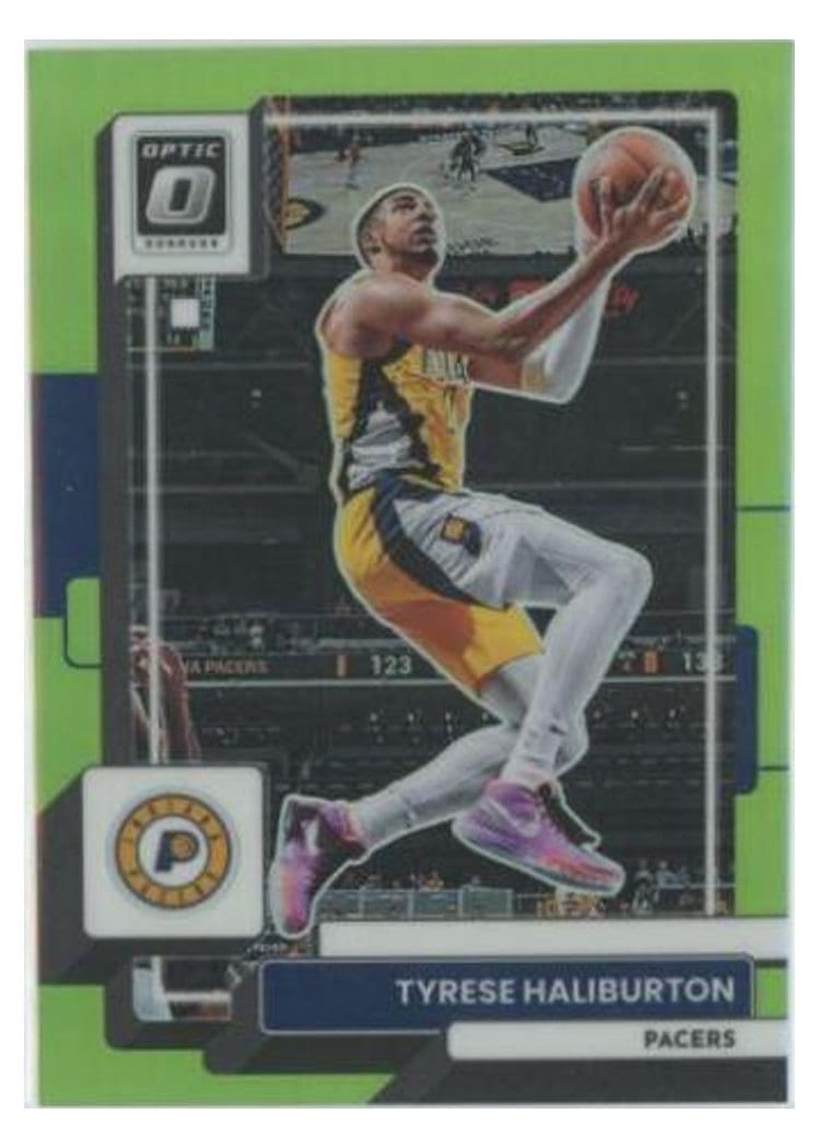 2022-23 Donruss Optic Base Set Tyrese Haliburton #99 card