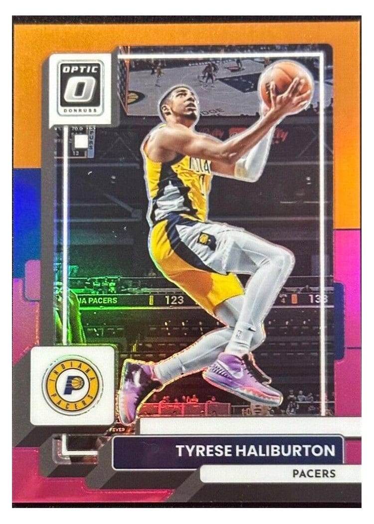 2022-23 Donruss Optic Base Set Tyrese Haliburton #99 card
