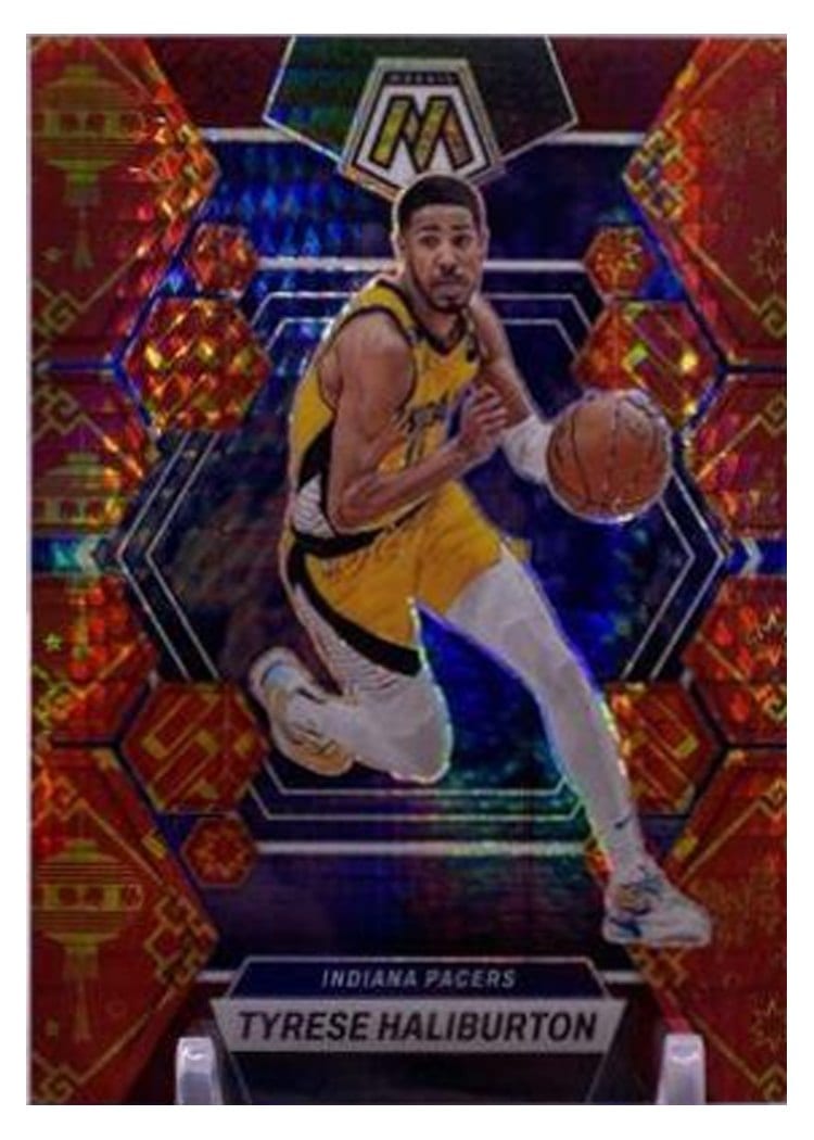 2022-23 Panini Mosaic Base Set Tyrese Haliburton #162 card