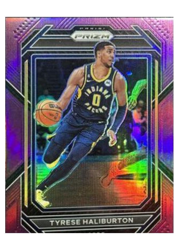 2022-23 Panini Prizm Base Set Tyrese Haliburton #93 card
