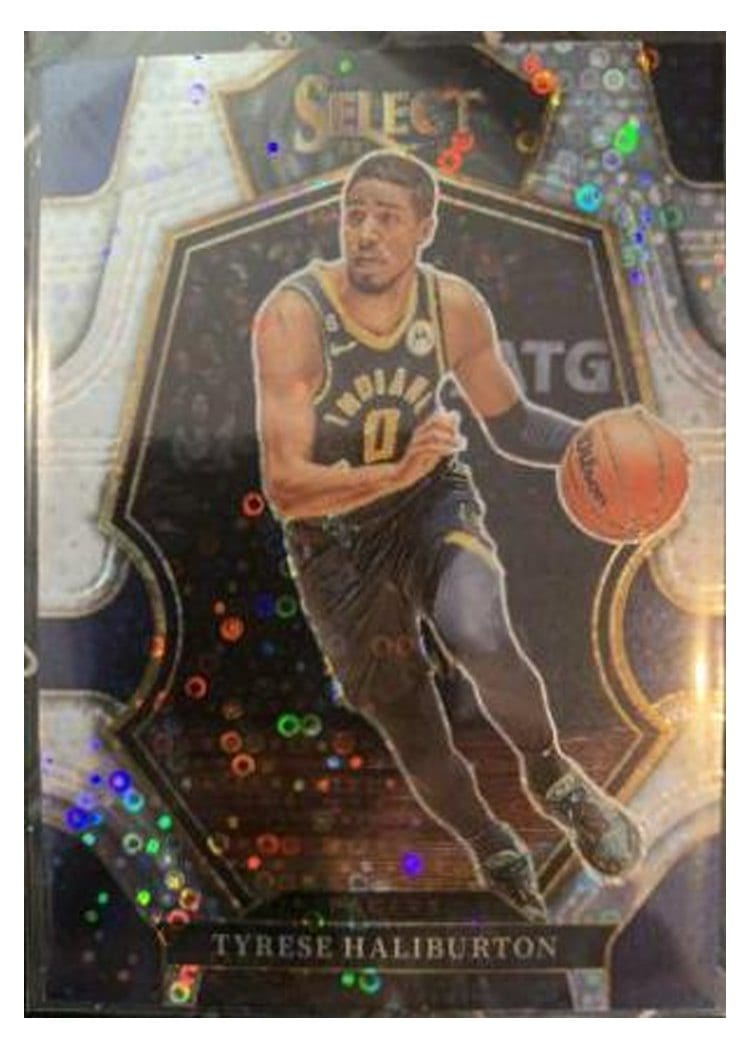2022-23 Panini Select Base Set Tyrese Haliburton #120 card