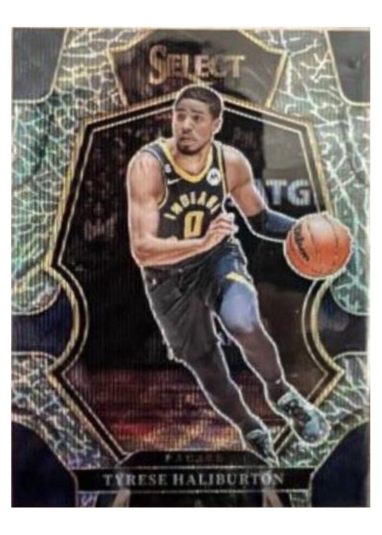 2022-23 Panini Select Base Set Tyrese Haliburton #120 card
