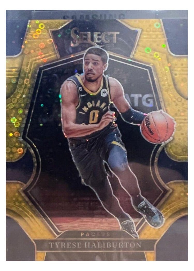 2022-23 Panini Select Base Set Tyrese Haliburton #120 card
