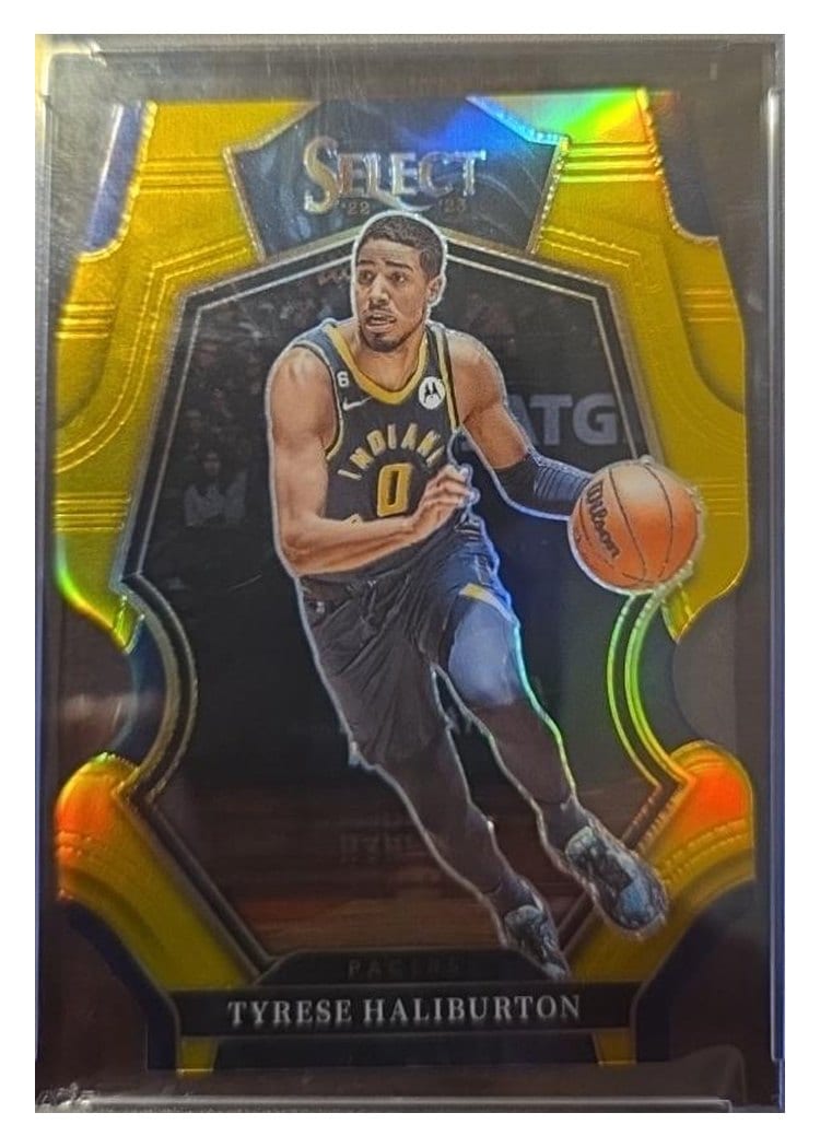 2022-23 Panini Select Base Set Tyrese Haliburton #120 card