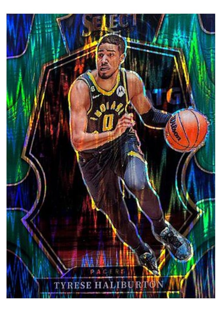2022-23 Panini Select Base Set Tyrese Haliburton #120 card