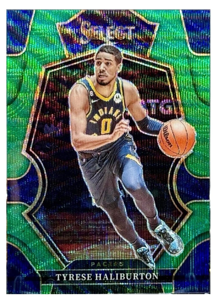 2022-23 Panini Select Base Set Tyrese Haliburton #120 card