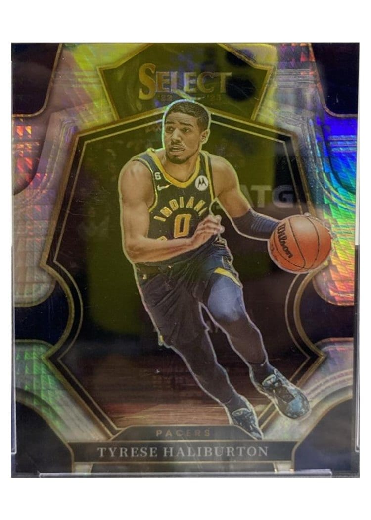 2022-23 Panini Select Base Set Tyrese Haliburton #120 card