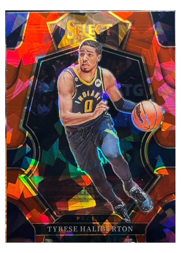 2022-23 Panini Select Base Set Tyrese Haliburton #120 card