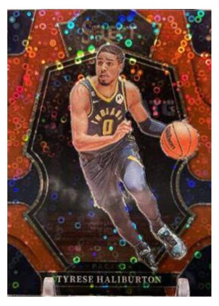 2022-23 Panini Select Base Set Tyrese Haliburton #120 card