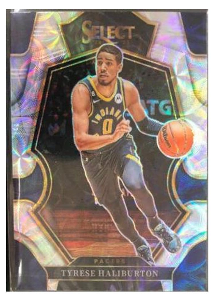 2022-23 Panini Select Base Set Tyrese Haliburton #120 card