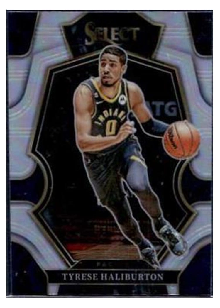 2022-23 Panini Select Base Set Tyrese Haliburton #120 card