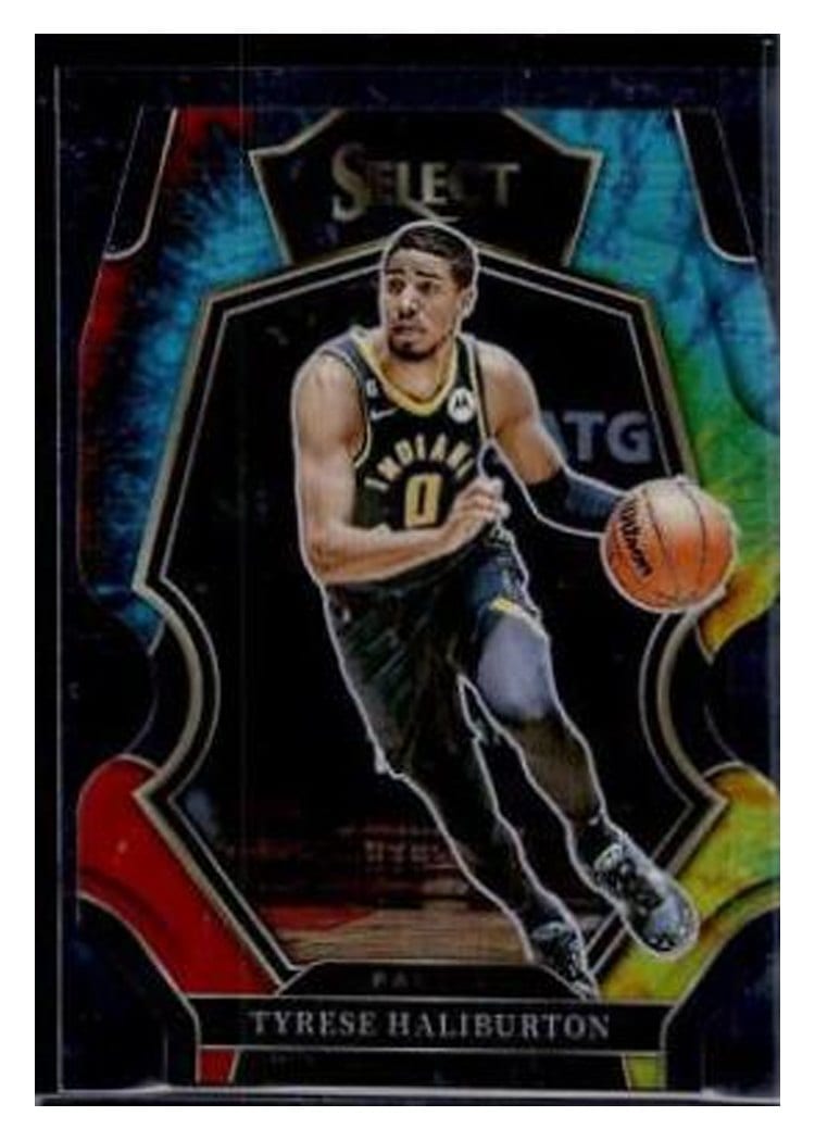 2022-23 Panini Select Base Set Tyrese Haliburton #120 card