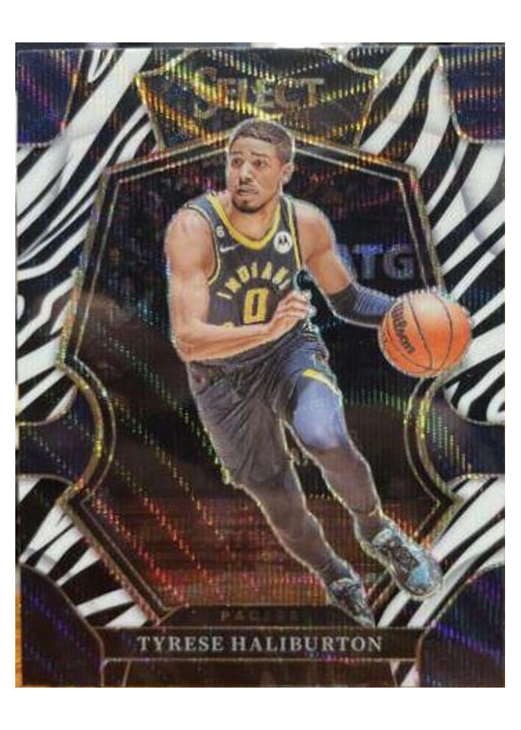 2022-23 Panini Select Base Set Tyrese Haliburton #120 card