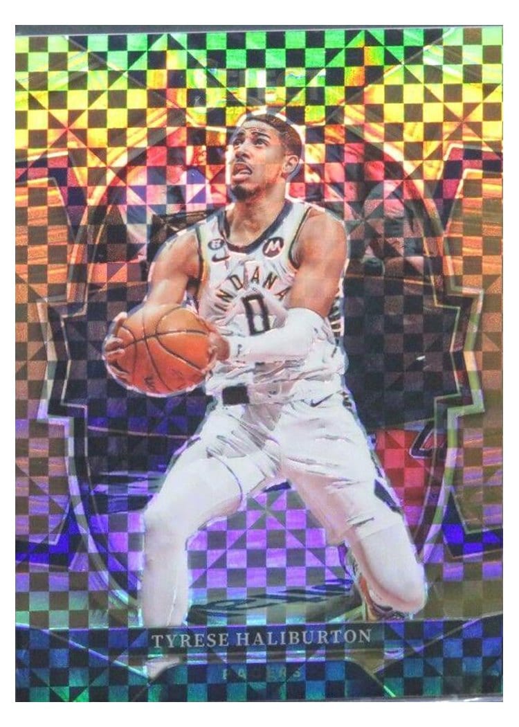 2022-23 Panini Select Base Set Tyrese Haliburton #20 card