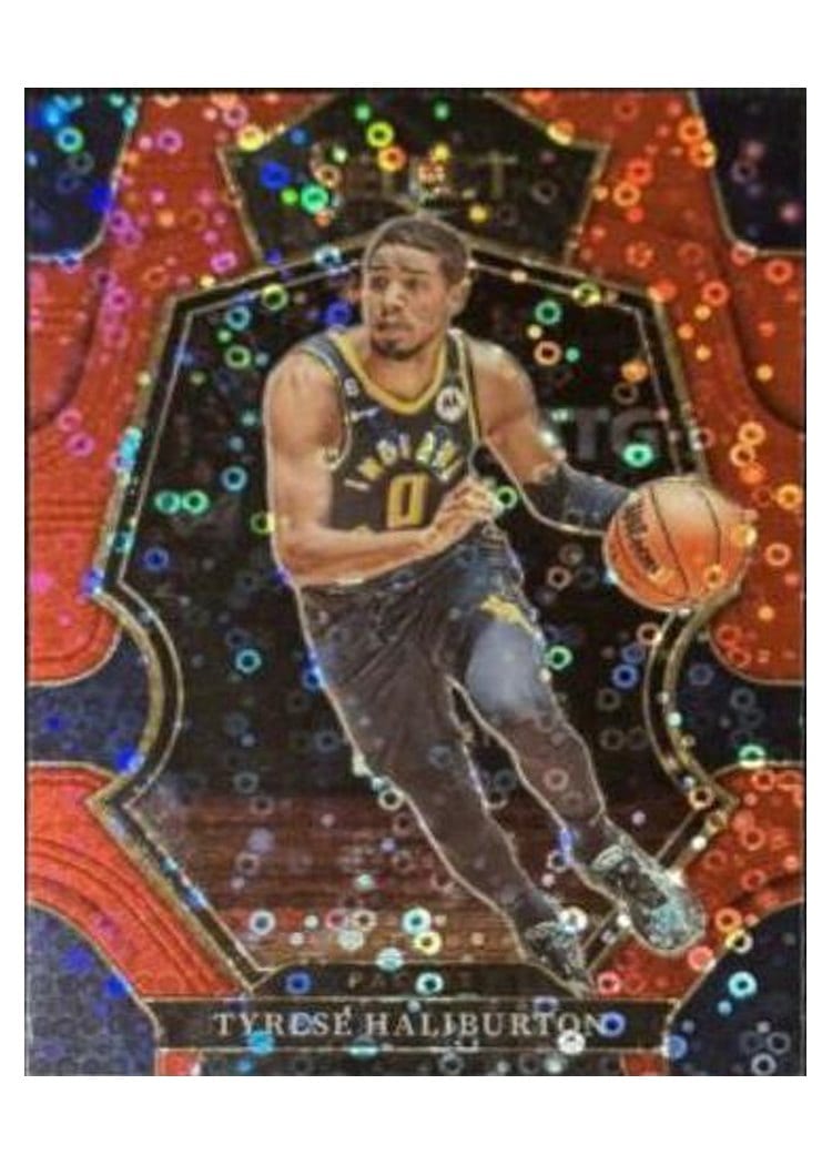 2022-23 Panini Select Base Set Tyrese Haliburton #20 card