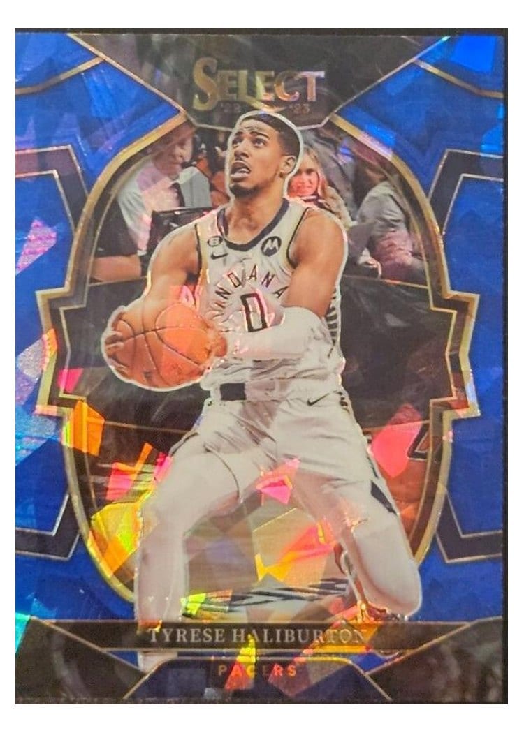 2022-23 Panini Select Base Set Tyrese Haliburton #20 card