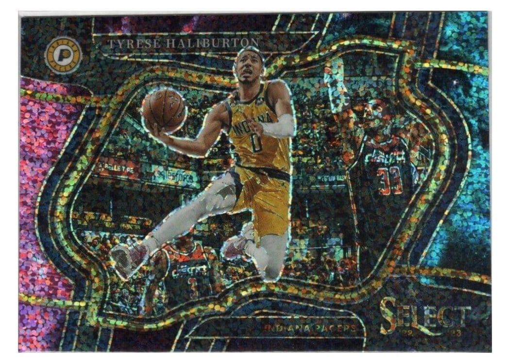 2022-23 Panini Select Base Set Tyrese Haliburton #220 card