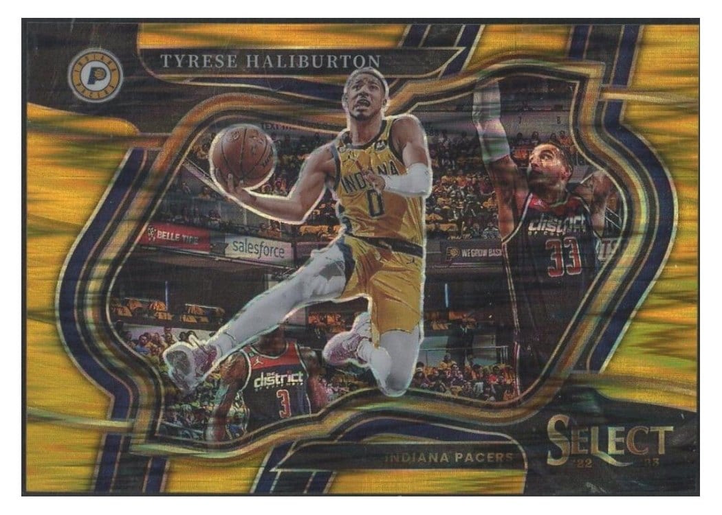 2022-23 Panini Select Base Set Tyrese Haliburton #220 card