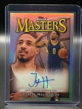 2023-24 Finest Masters Autographs Tyrese Haliburton #MA-THA card