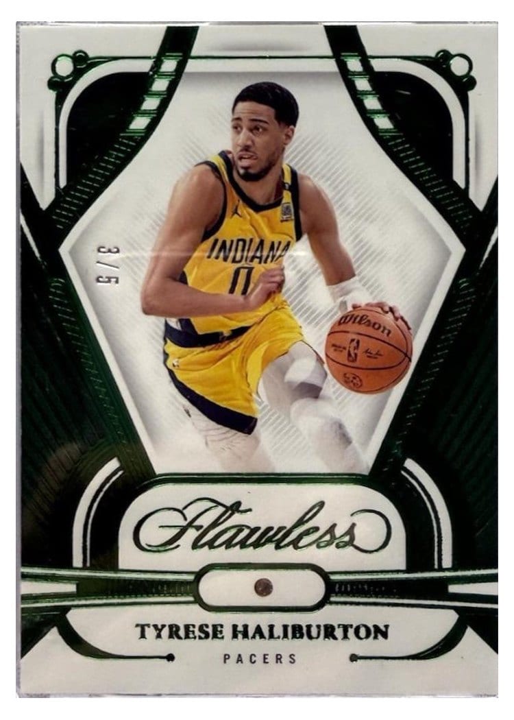 2023-24 Panini Flawless Base Set Tyrese Haliburton #80 card