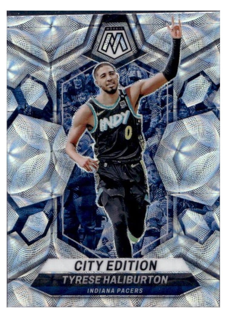 2023-24 Panini Mosaic Base Set Tyrese Haliburton #289 card