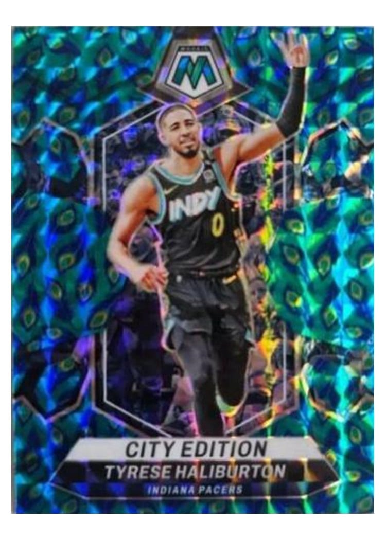 2023-24 Panini Mosaic Base Set Tyrese Haliburton #289 card