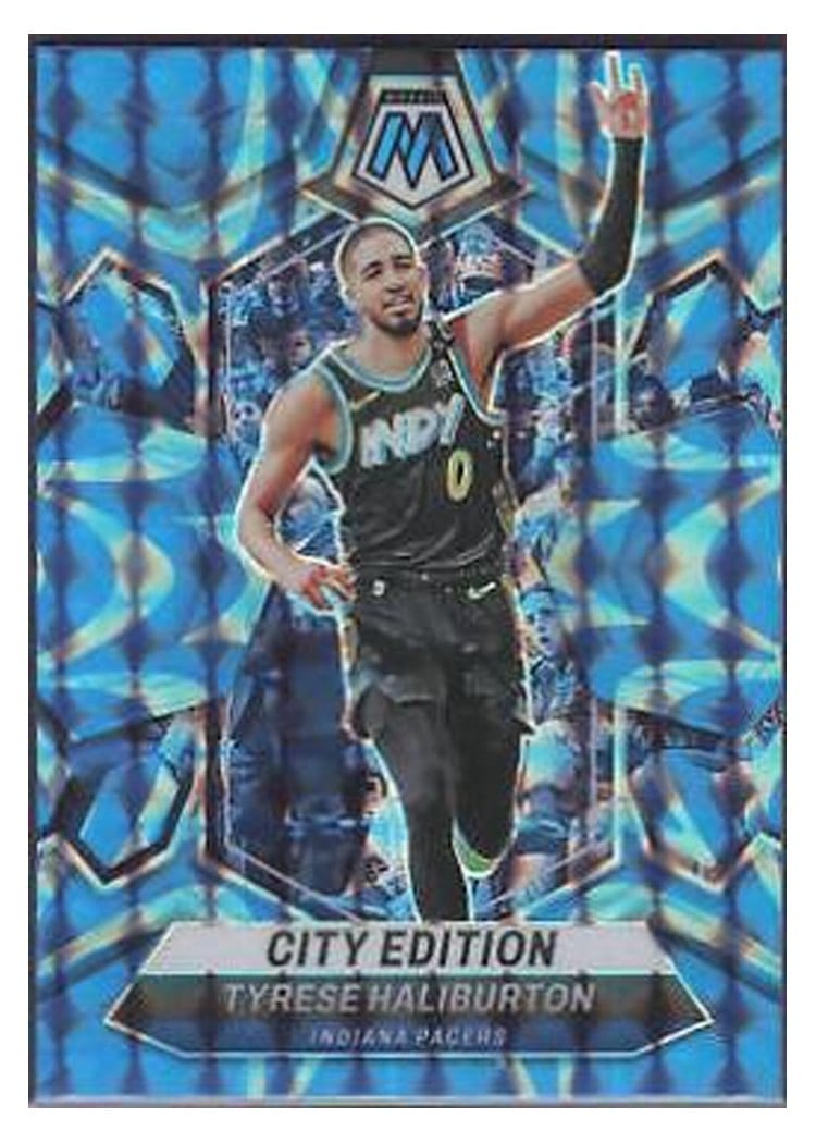 2023-24 Panini Mosaic Base Set Tyrese Haliburton #289 card