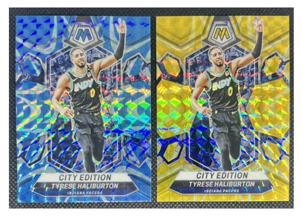 2023-24 Panini Mosaic Base Set Tyrese Haliburton #289 card