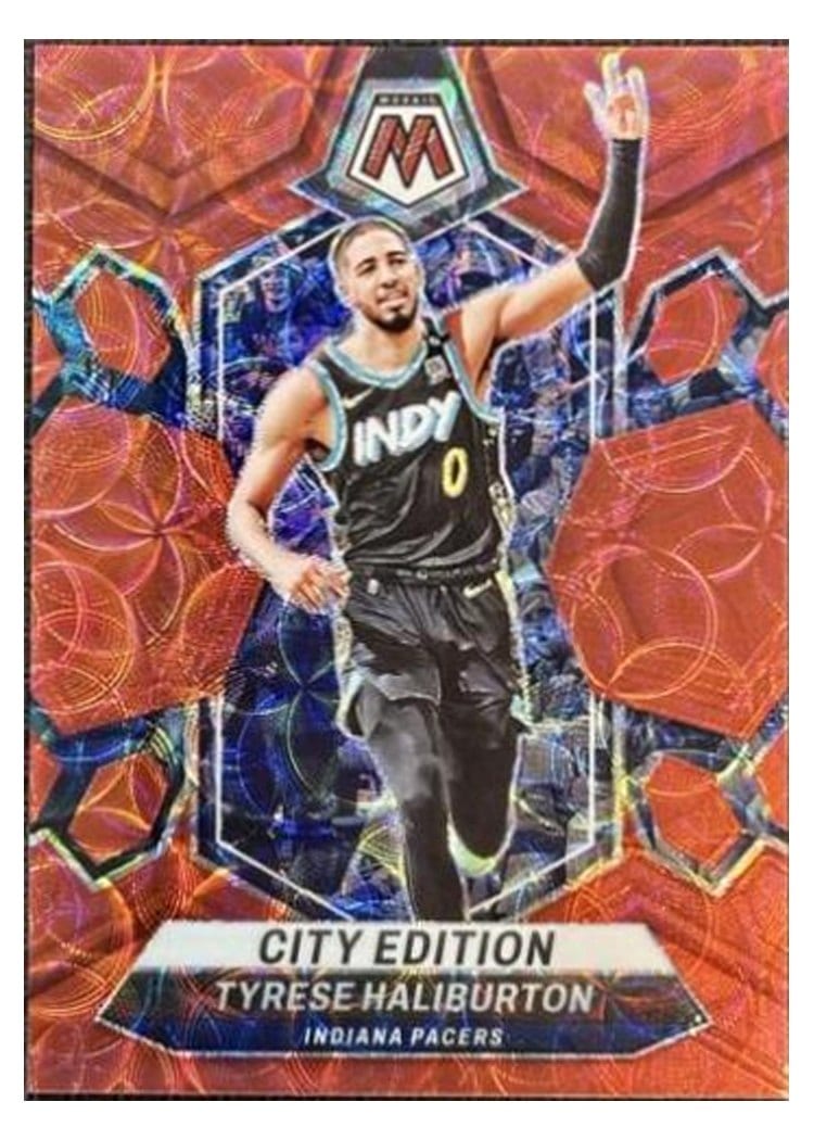 2023-24 Panini Mosaic Base Set Tyrese Haliburton #289 card