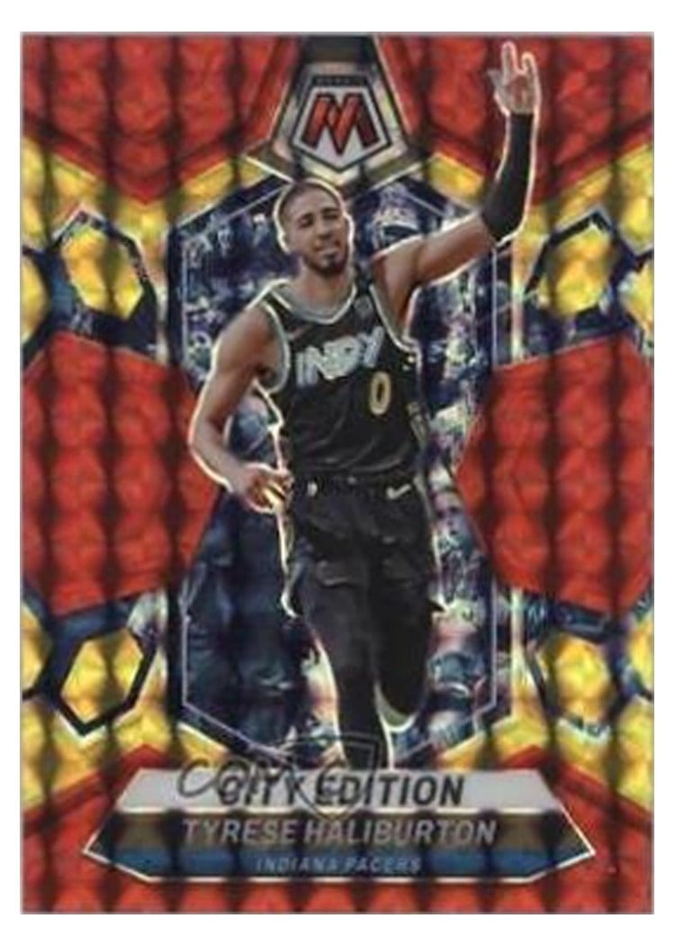 2023-24 Panini Mosaic Base Set Tyrese Haliburton #289 card