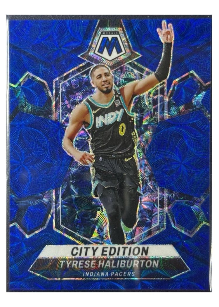 2023-24 Panini Mosaic Base Set Tyrese Haliburton #289 card