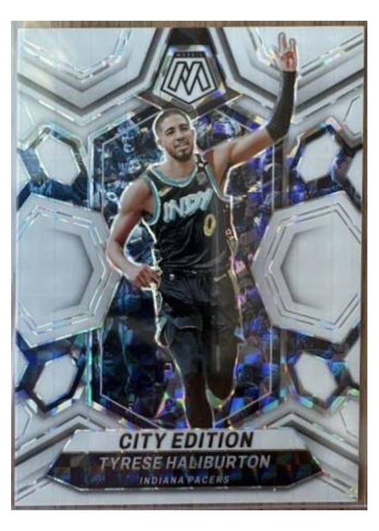 2023-24 Panini Mosaic Base Set Tyrese Haliburton #289 card