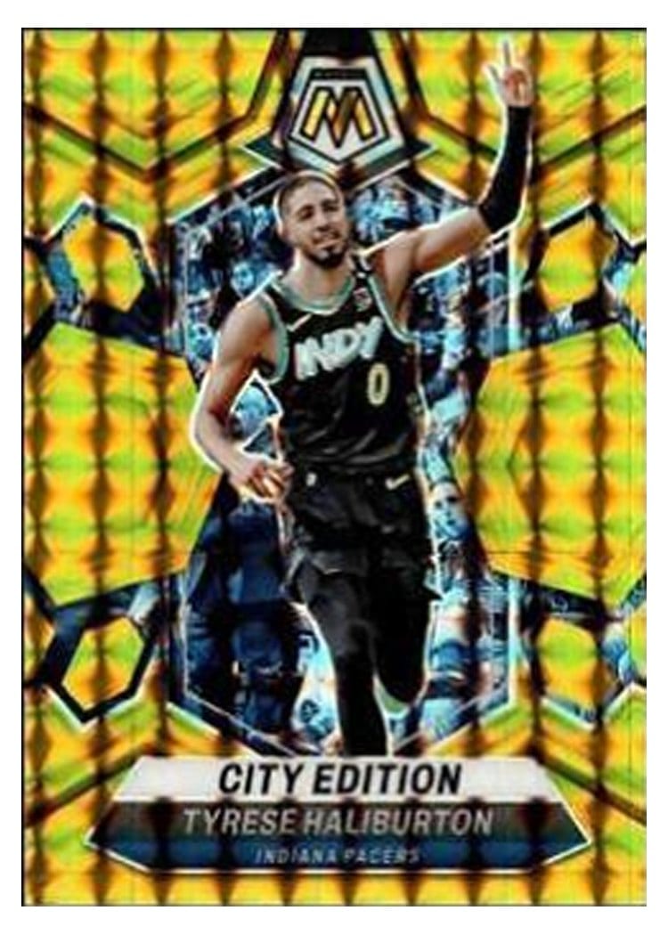 2023-24 Panini Mosaic Base Set Tyrese Haliburton #289 card