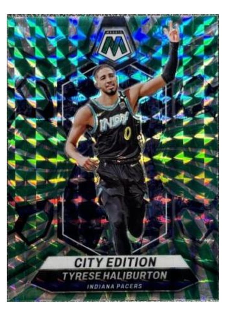 2023-24 Panini Mosaic Base Set Tyrese Haliburton #289 card