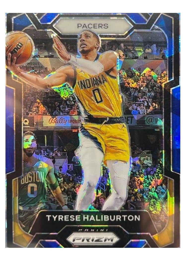 2023-24 Panini Prizm Base Set Tyrese Haliburton #102 card