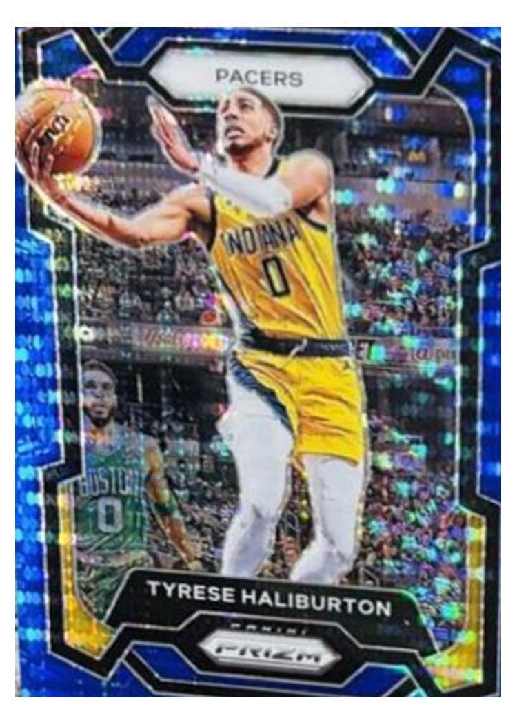 2023-24 Panini Prizm Base Set Tyrese Haliburton #102 card