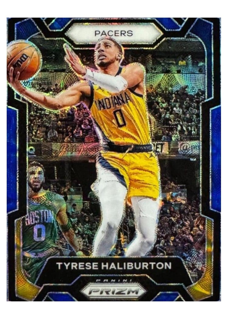 2023-24 Panini Prizm Base Set Tyrese Haliburton #102 card