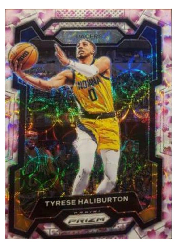 2023-24 Panini Prizm Base Set Tyrese Haliburton #102 card
