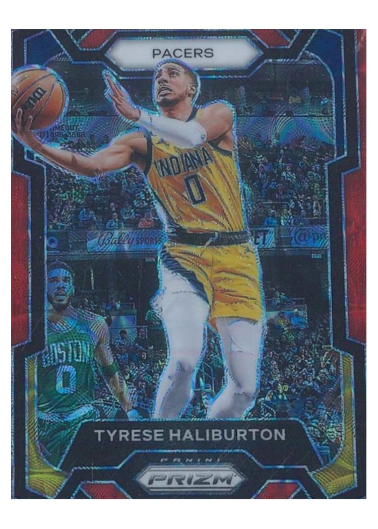 2023-24 Panini Prizm Base Set Tyrese Haliburton #102 card