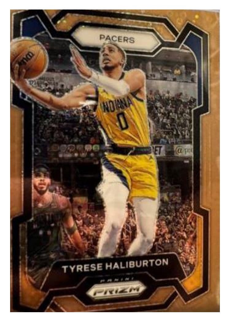2023-24 Panini Prizm Base Set Tyrese Haliburton #102 card