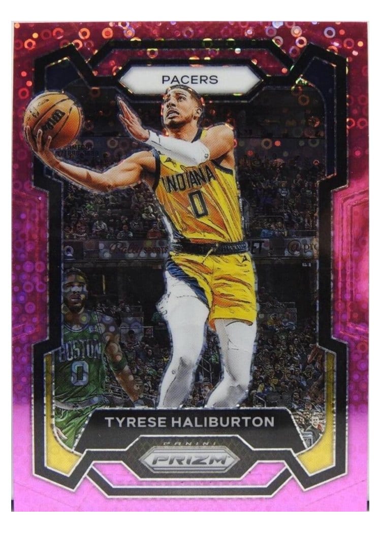 2023-24 Panini Prizm Base Set Tyrese Haliburton #102 card