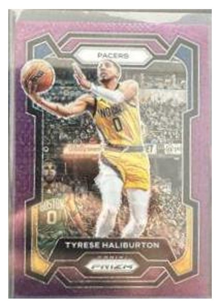 2023-24 Panini Prizm Base Set Tyrese Haliburton #102 card