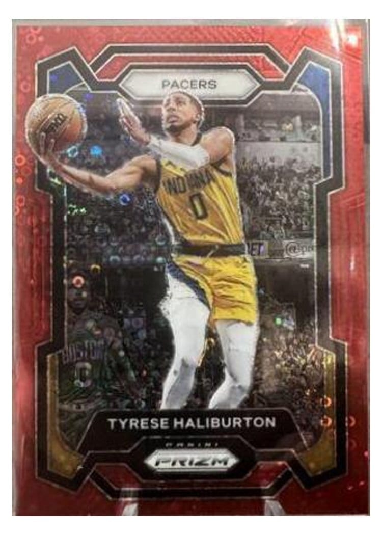 2023-24 Panini Prizm Base Set Tyrese Haliburton #102 card