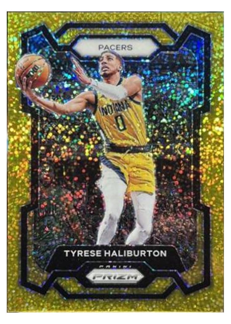 2023-24 Panini Prizm Base Set Tyrese Haliburton #102 card