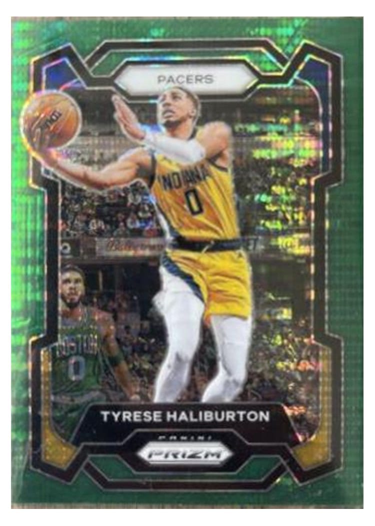 2023-24 Panini Prizm Base Set Tyrese Haliburton #102 card