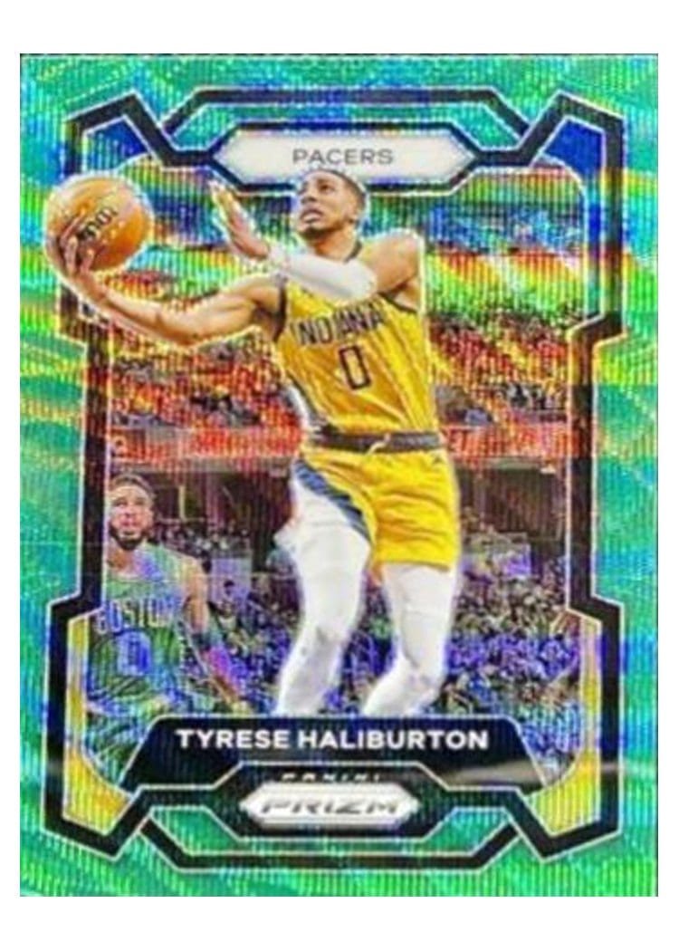 2023-24 Panini Prizm Base Set Tyrese Haliburton #102 card
